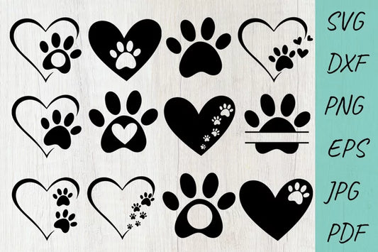 Dog Paw Prints