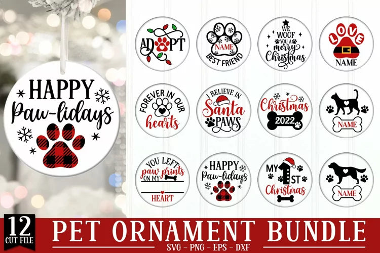 Pet Holiday Ornaments