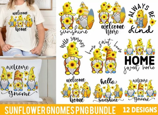 Sunflower Gnomes