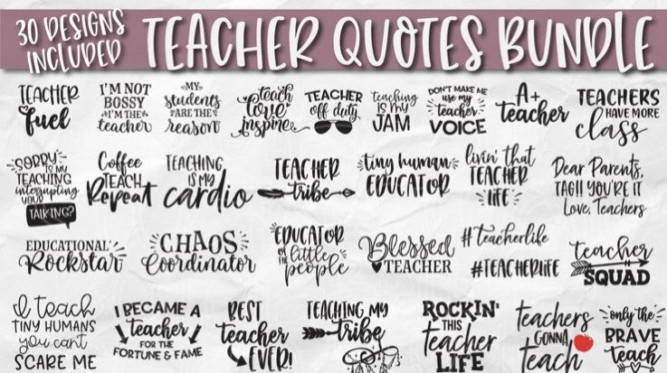 Teacher Quotes