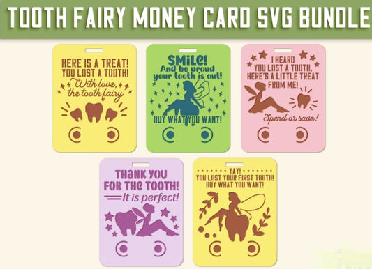 Tooth Fairy Money Card