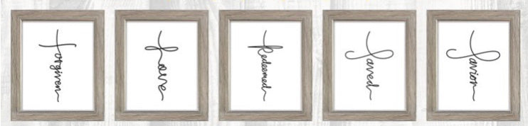 Handwritten Cross Bundle