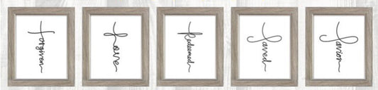 Handwritten Cross Bundle