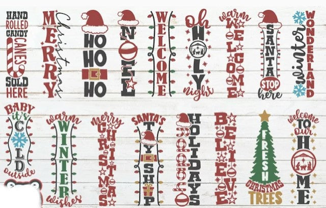 Holiday Porch Sign