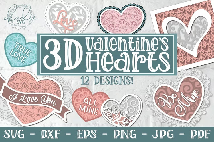 3D Valentine's