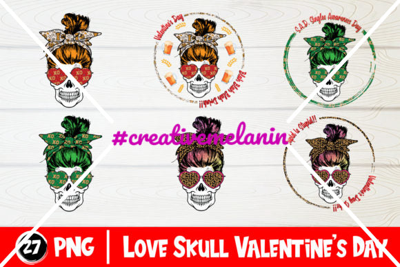Love Skull Valentine’s Day Big Bundle