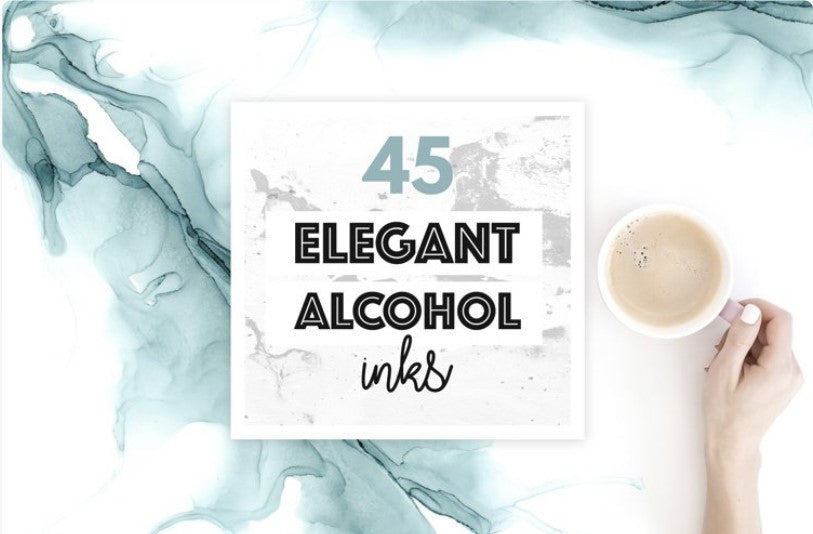 Alcohol Ink Textures