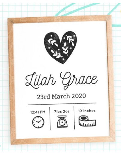 Birth Stats Announcement