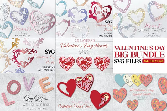 Valentine's Day Cut Bundle