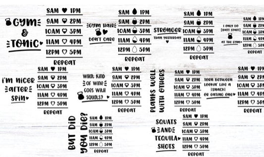 Water Bottle Trackers