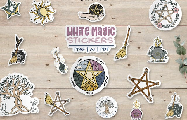 Witchy Stickers